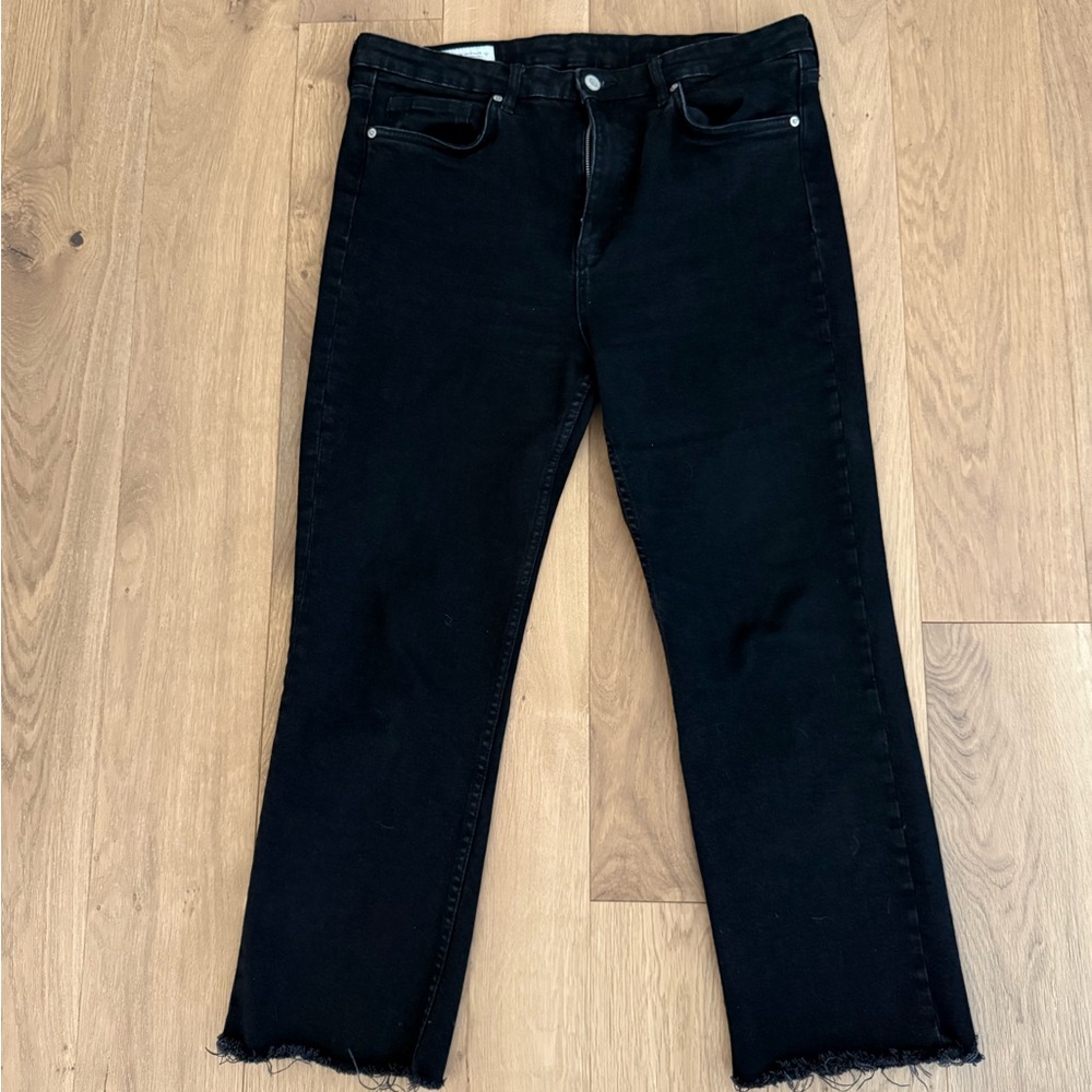 Zara Black Straight Leg Women's Jeans